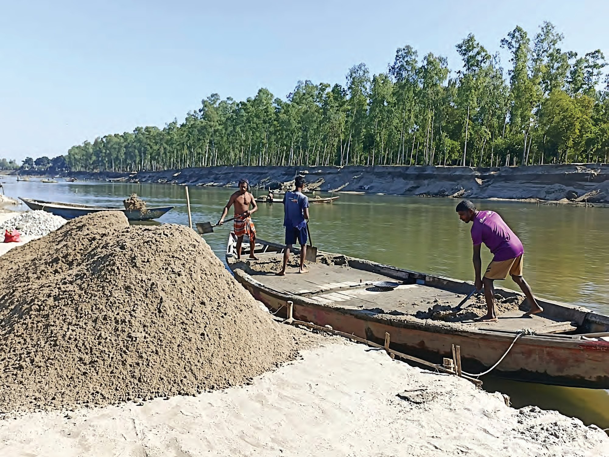 Panchagarh sand — fine aggregate.